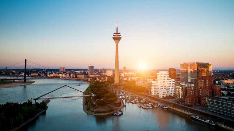 Düsseldorf Medienhafen 